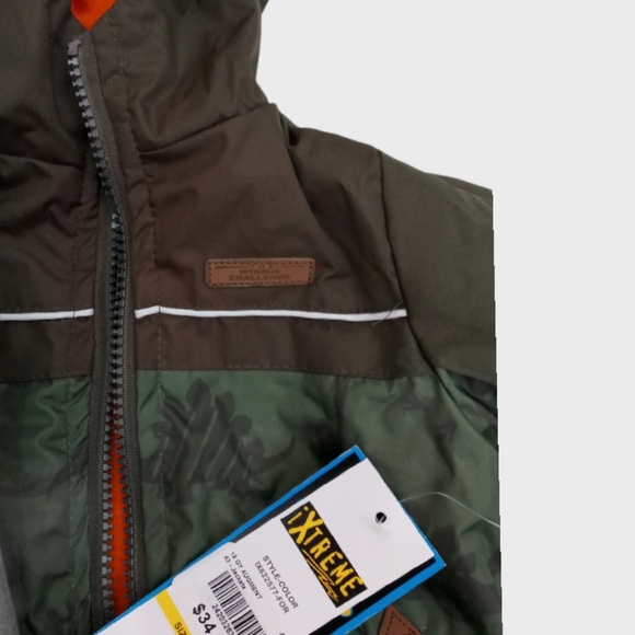 ! Xtreme Jacket  & Coat/ Kid's Coat 12 Months Green Olive Color - Picture 8 of 10